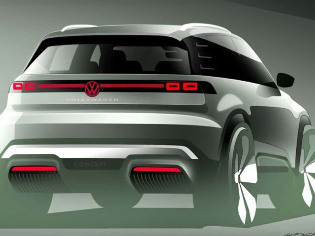 VW ID.2 X Concept - skice 2025