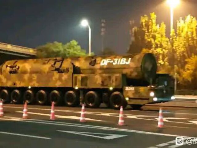 Čínska medzikontinentálna balistická raketa DF-31 BJ