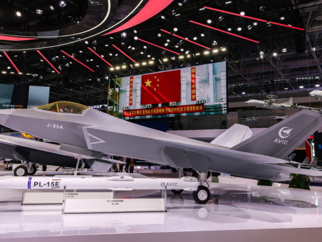 Čínske lietadlo J-35A