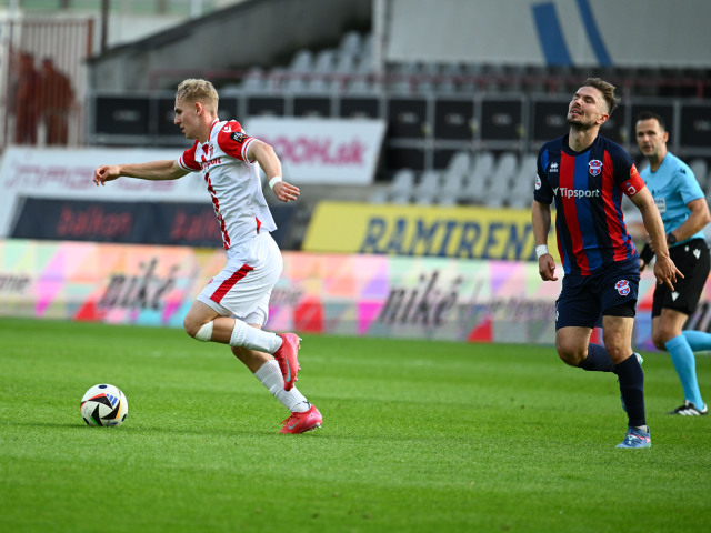 SR Futbal NL baráž Trenčín ViOn Hájovský