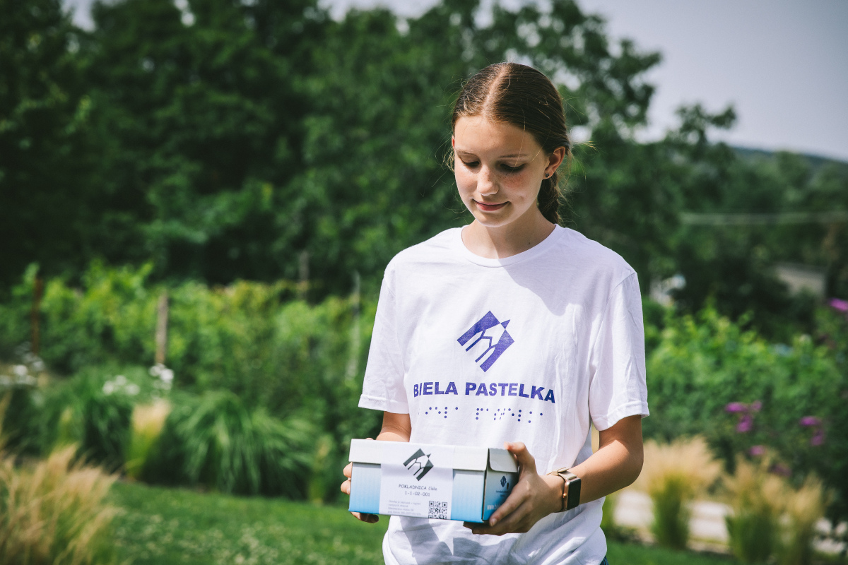 Biela pastelka