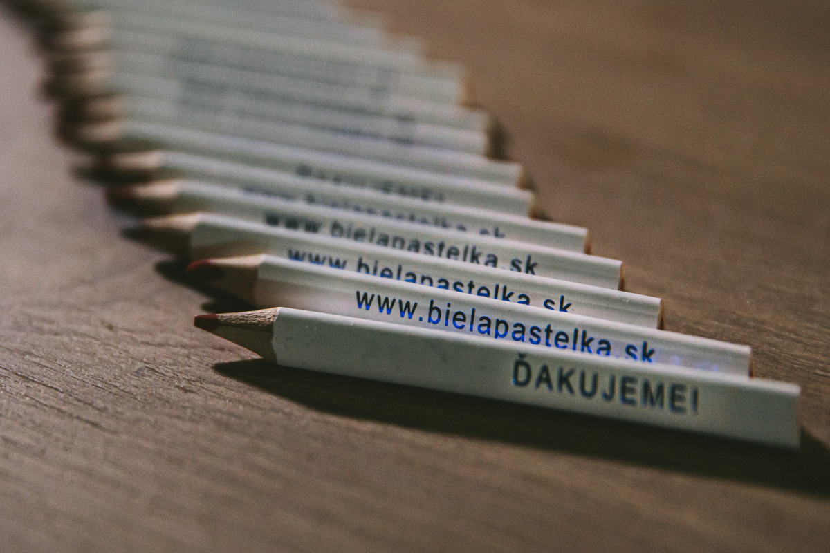 Biela pastelka