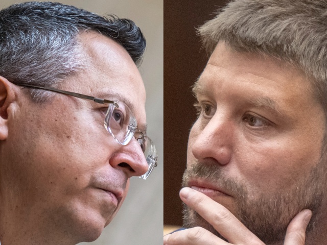 Ladislav Kamenický a Michal Šimečka