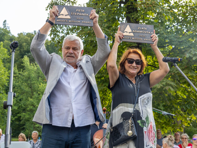 Petr Štěpánek, Zlata Adamovská, Hercova misoa,