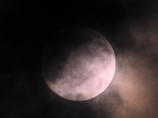 Myanmar Moon Eclipse