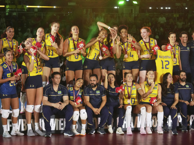 Thajsko Volejbal MS ženy o bronz Japonsko Brazília