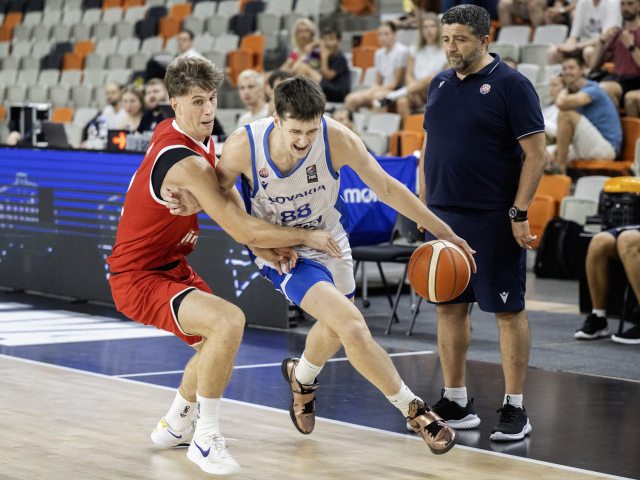 Basketbal prípravný muži Rakúsko Malovec Vidin
