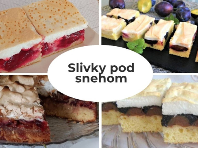 6x slivky pod snehom. Tieto koláče vám nedajú spať, kým si ich neupečiete