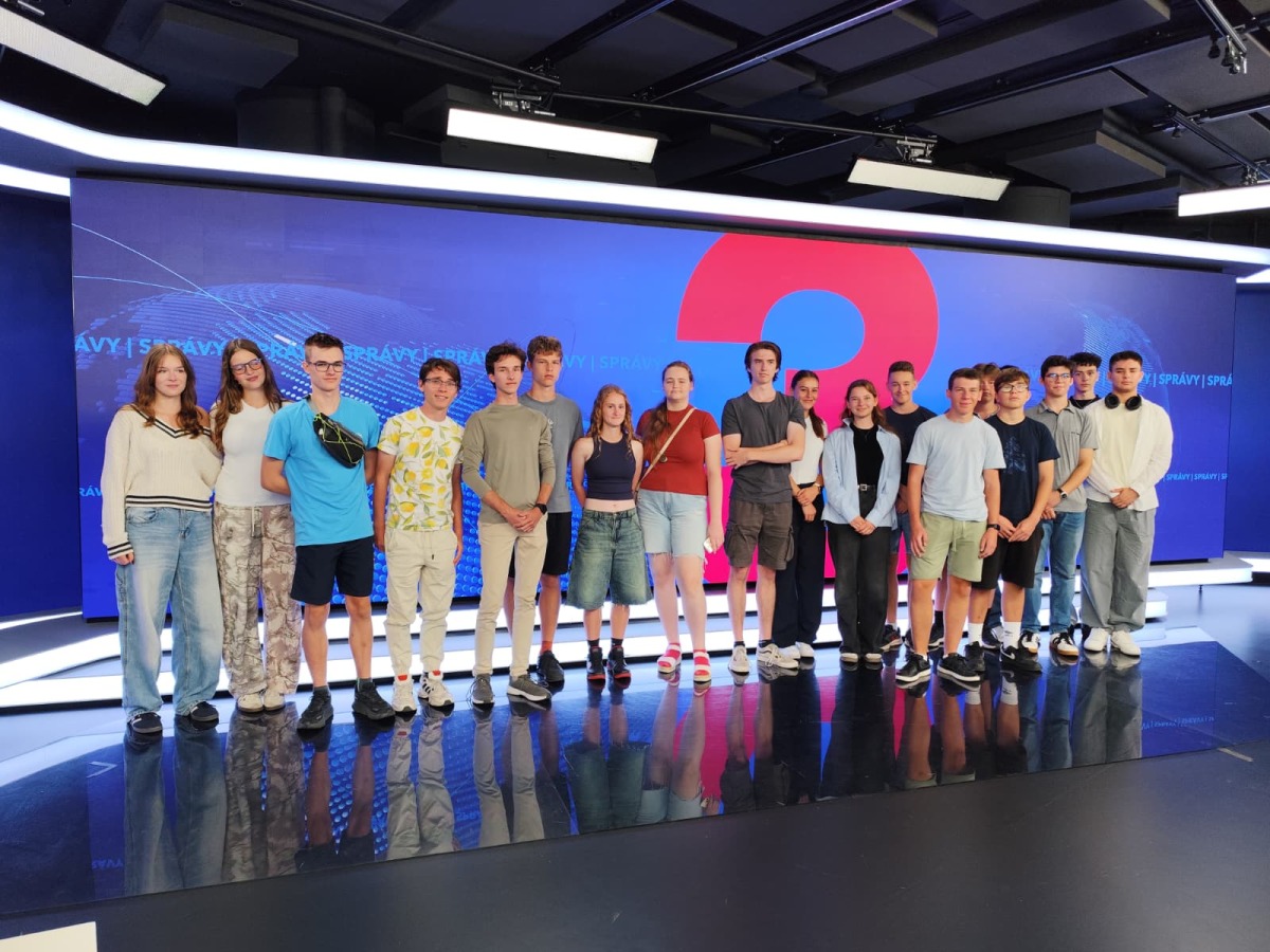 exkurzia, gymnazisti, študenti, Gymnázium Grösslingová, GAMČA