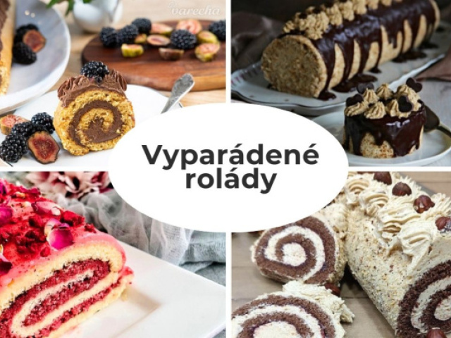 Na výnimočné dni: 11 receptov na sviatočné rolády. Pozrite sa, ako ich môžete vyzdobiť