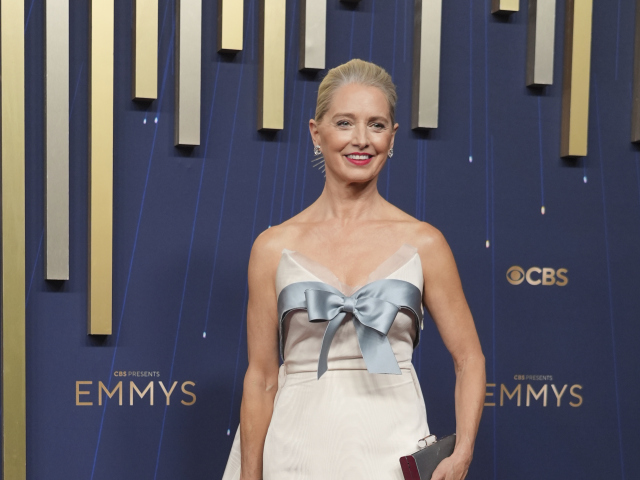 Herečka Katherine LaNasa v kreácii Jason Wu. 
