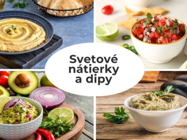 4 svetoznáme nátierky a dipy. Nekupujte ich ako polotovary, takto si urobíte domáce