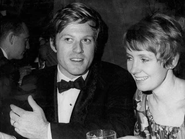 Herec a režisér Robert Redford a jeho prvá manželka Lola Van Wagenen