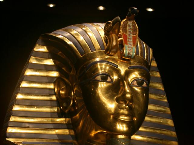 Tutanchamon, Egypt, múzeum, zlatá maska, faraón