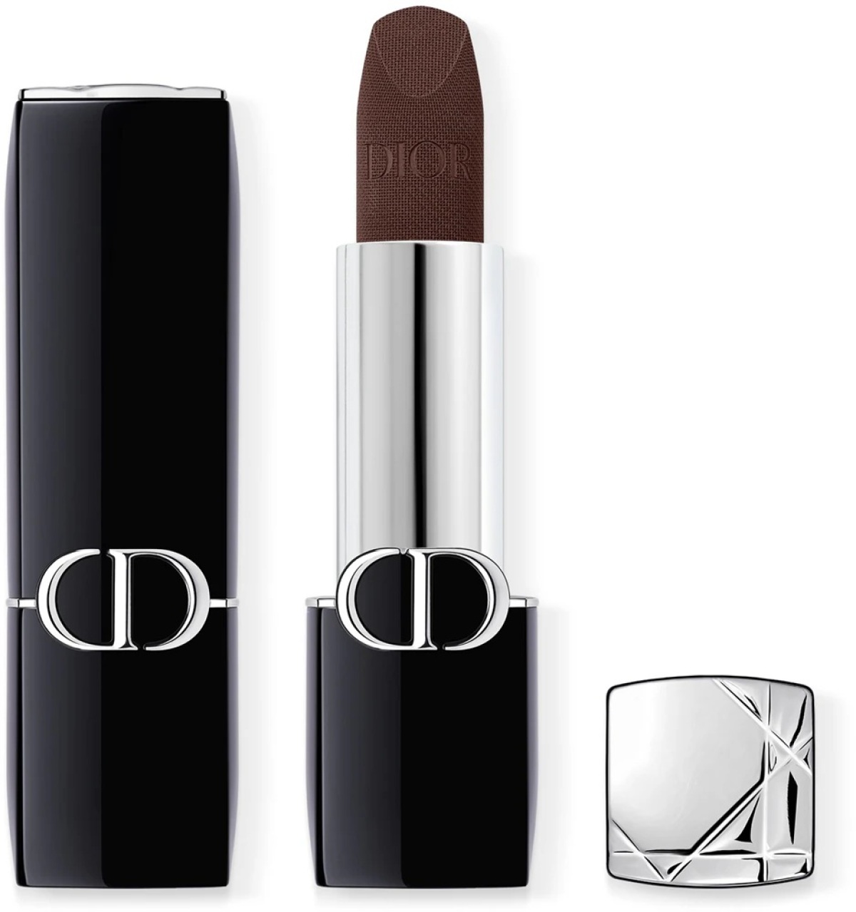 Rouge Dior, ikonický rúž od značky Dior, tu v odtieni Nude Soul Velvet 