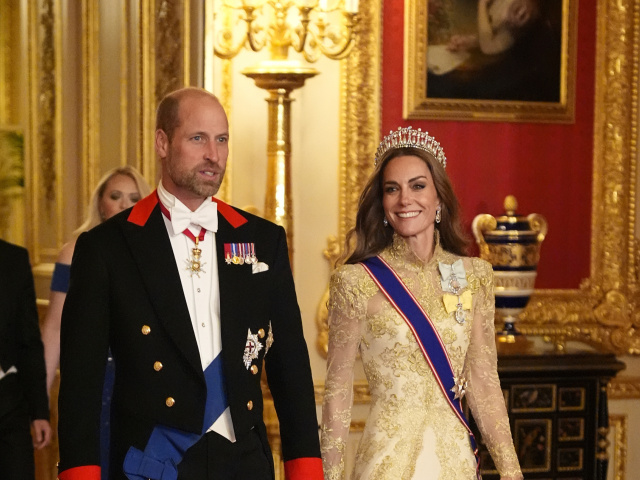 Princ Williams a princezná Kate