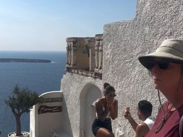 Santoríni, Grécko, zásnuby, Kevin Arrieta, Natali Melani