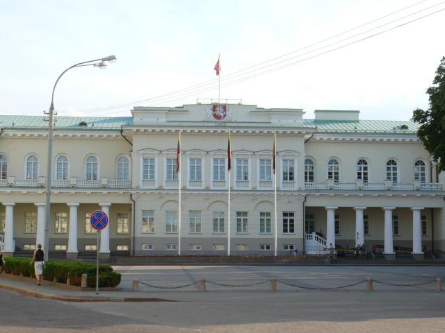 Vilnius, sídlo prezidenta