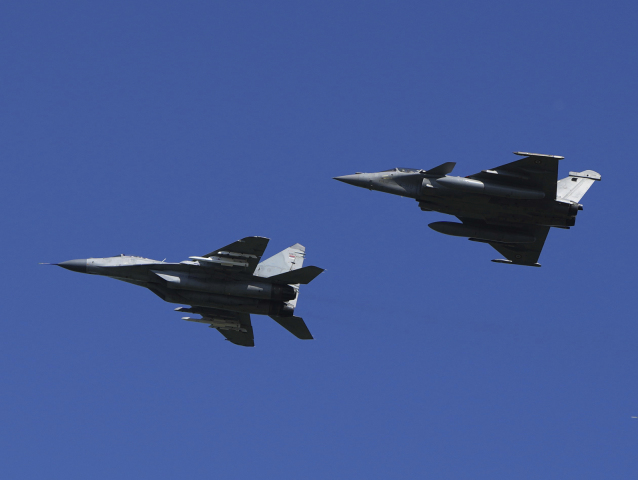 MiG-29 stíhačky srbské