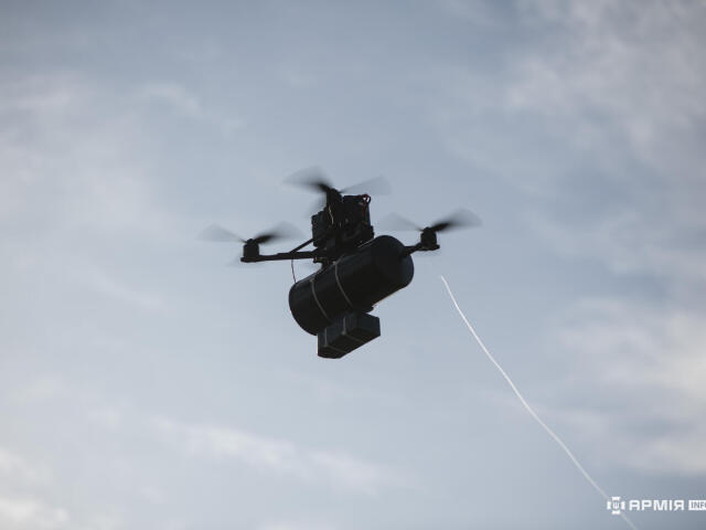 Ukrajinský FPV dron
