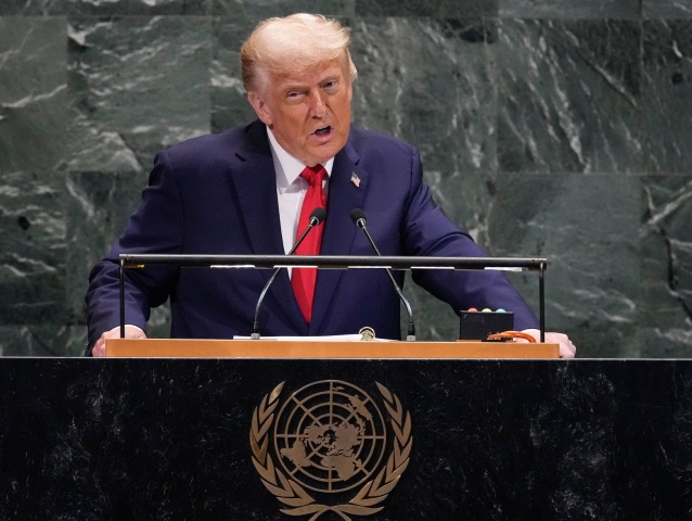 Americký prezident Donald Trump, OSN