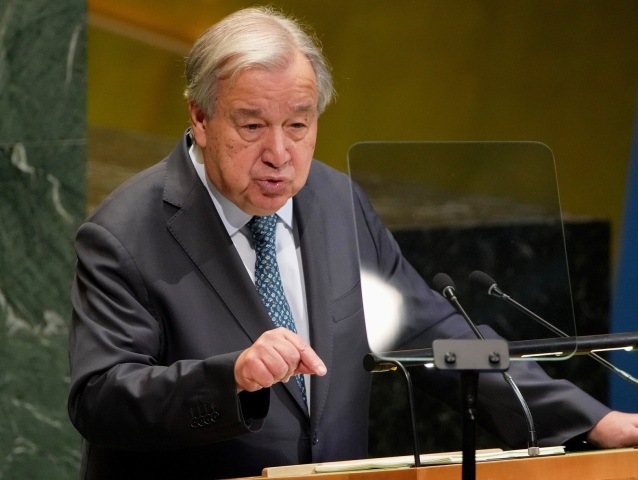 Generálny tajomník António Guterres OSN