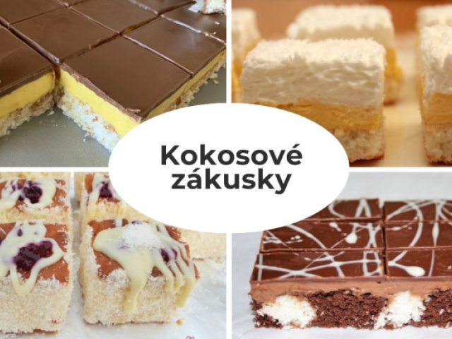 Víkendové pečenie: 10 receptov na úžasné kokosové zákusky pre rodinu aj pre hostí. Nebudete si vedieť vybrať!