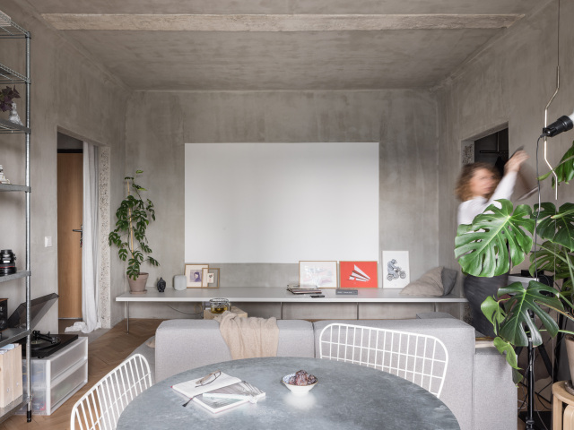 byt, podorys, interier, kilo honč