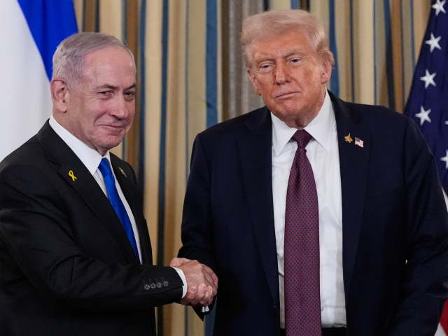 Donald Trump a Benjamin Netanjahu