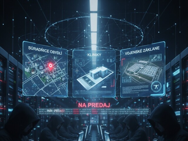 Citlivé údaje sú na predaj - obrázok vytvorený AI