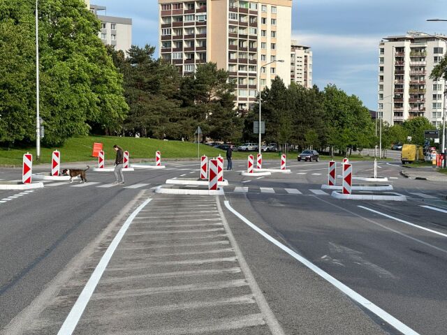 holandska krizovatka v Lamaci zdroj cyklokoalicia