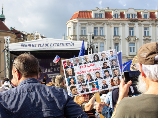ČR voľbyČR25 zhromaždenie demokracia podpora