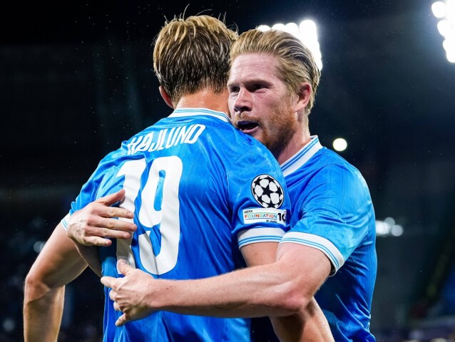 Rasmus Höjlund, Kevin De Bruyne