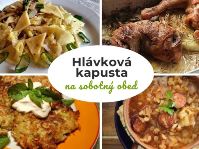 Navarte a upečte: 11x sobotný obed z hlávkovej kapusty a jeden dezert k tomu