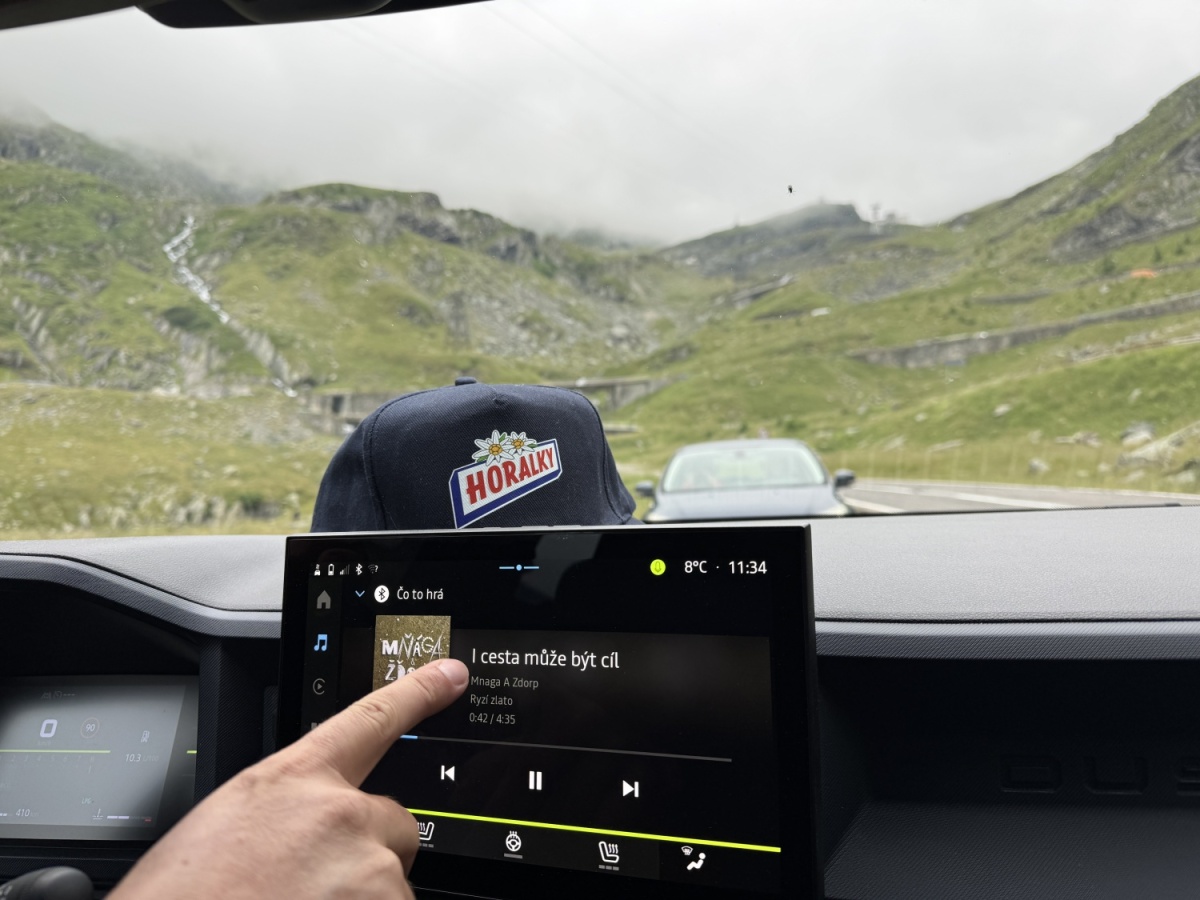 Transfăgărășan a Transalpina s Daciou Duster - 2025