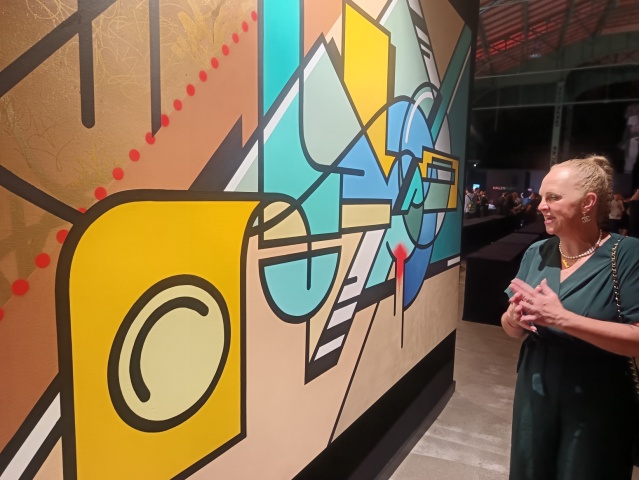 Mick La Rock, grafiti, Hallenkunst, Chemnitz