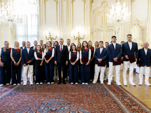 SR Prezident 25. letná deaflympiáda Tokio výprava prijatie BA