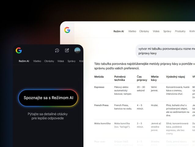 Google, Režim AI, vyhľadávanie