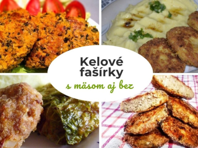 10 receptov na kelové fašírky. S mletým mäsom, so salámou, s tofu aj čisto zeleninové