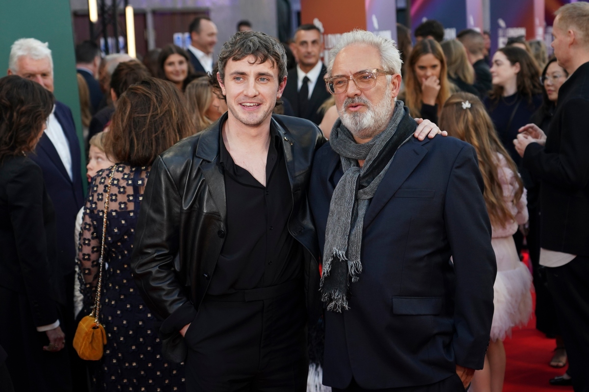 Herec Paul Mescal (vľavo) a režisér Sam Mendes.