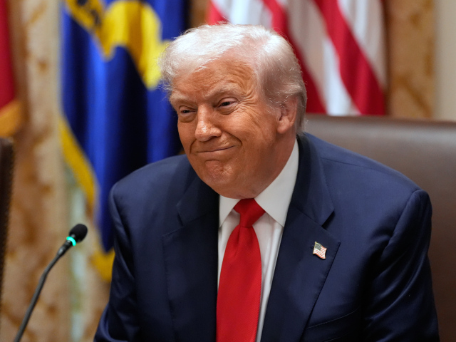 Na snímke prezident USA Donald Trump.