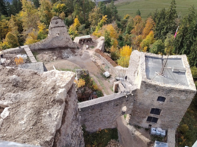 Likava, hrad, Likavka