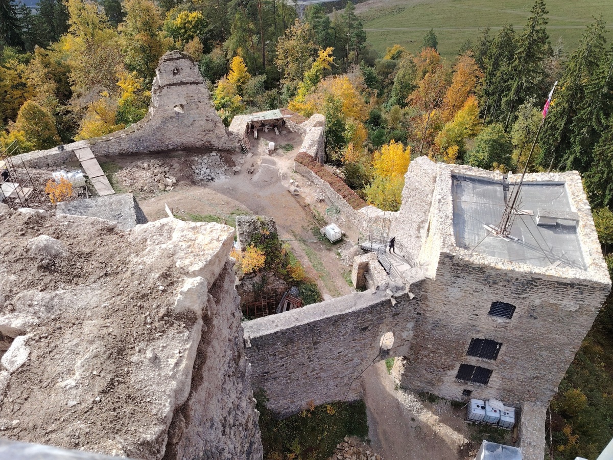 Likava, hrad, Likavka