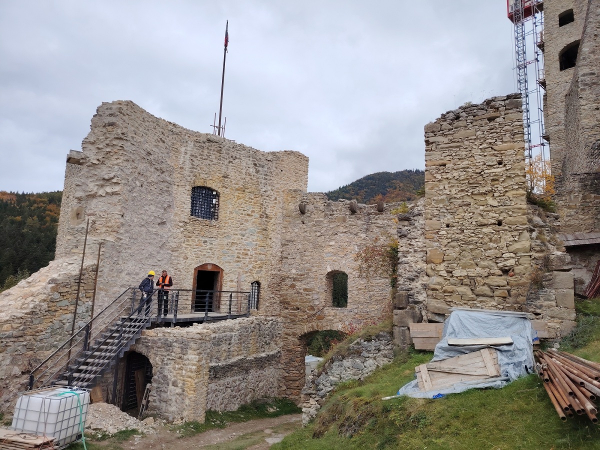 Likava, hrad, Likavka