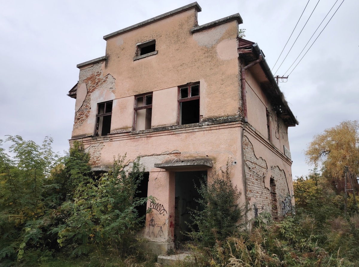 budova, skládka, odpad, Rapovce