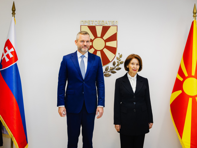 Severné Macedónsko SR Pellegrini stretnutie diplomacia