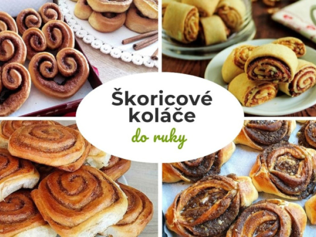 Do školy aj do práce: 12x voňavé škoricové koláče do ruky