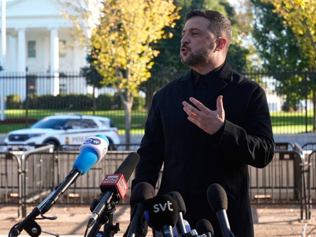 Volodymyr Zelenskyj, Trump, Biely dom