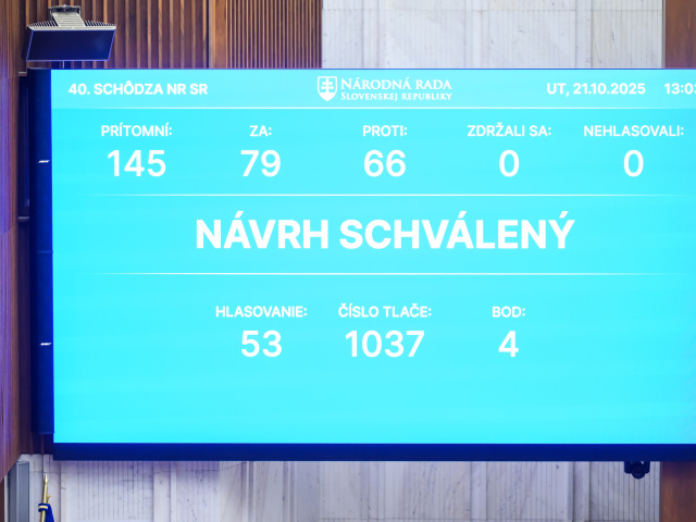 SR NRSR rozpočet26 schválenie BAX