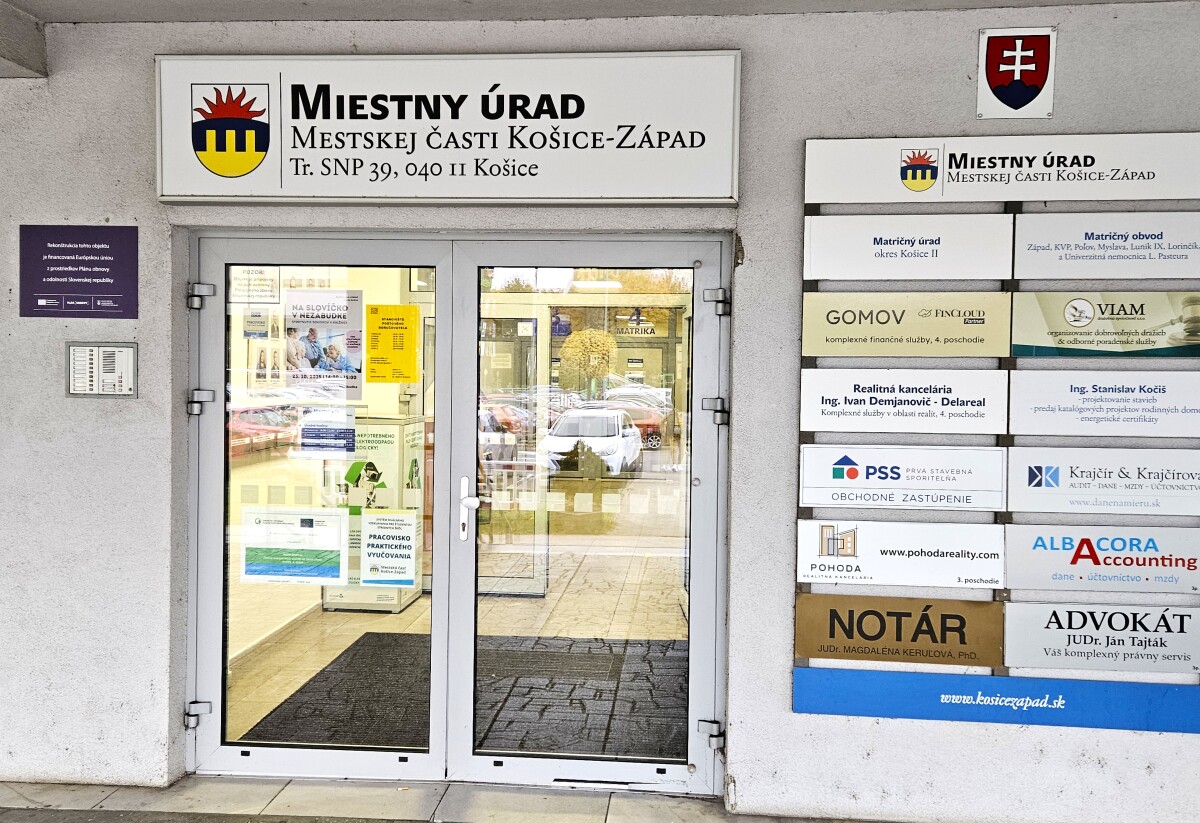 Mestska cast Kosice Zapad